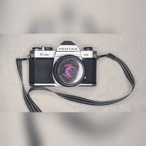 Pentax K1000 35mm SE SLR Film Camera with 50mm Lens Tested & Working Great! - Picture 2 of 10